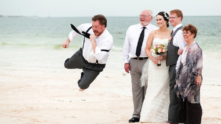 9 zseniálisan elkapott esküvői pillanat