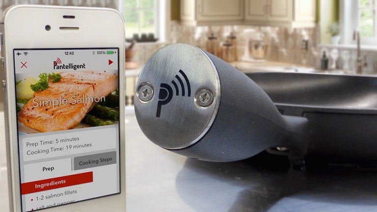 Bluetooth-szal ellátott serpenyő jelez a mobilodnak, ha kész az étel