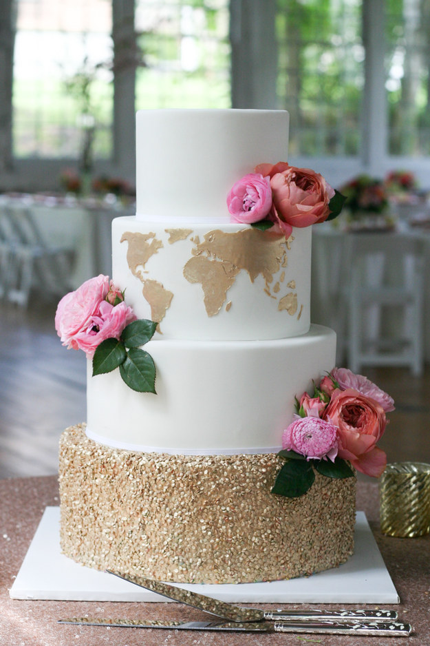 2015 legextravagánsabb esküvői tortái